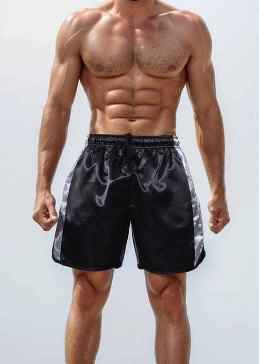 Glossy Satin Sports Shorts Unisex